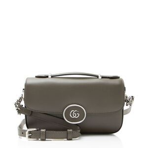 Gucci Calfskin Petite GG Mini Shoulder Bag